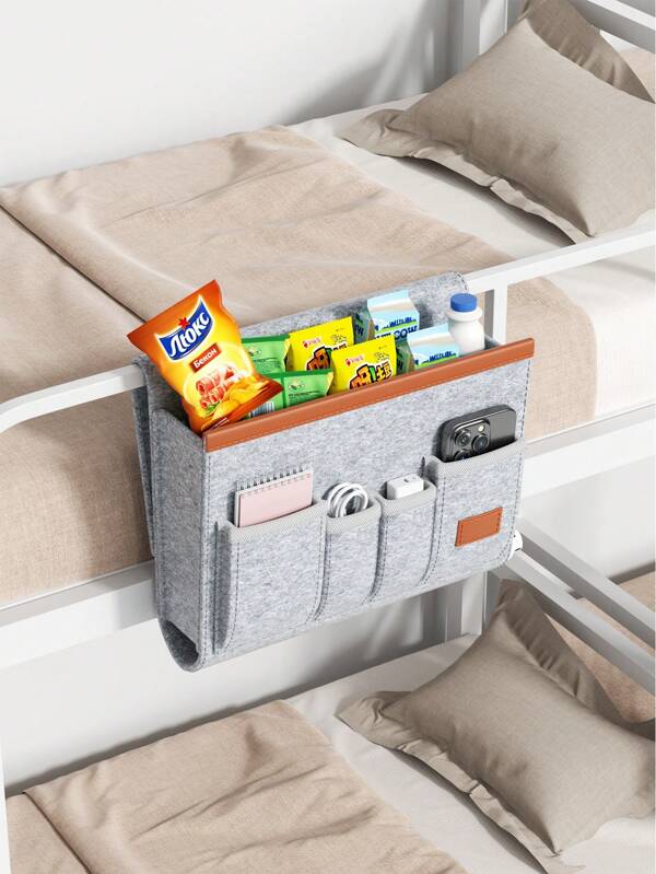 1PC, Living Essentials Storage Bag, Miscellaneous Classification Storage Bag, Adjustable Organizing Bag, Holiday Items Storage Bag, Phone Storage Bag, Made From High-Strength Materials, Waterproof And Dustproof Fabric, Comfortable Handle, Can Be Fixed On Sofas And Cars, Suitable For Home Storage, Classification, And Daily Use Storage.