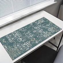 1 Stück Schreibtisch-Unterlage mit abstraktem Kunstmuster, extra großer Mauspad, erweiterbare Schreibtischunterlage, XL Tastaturunterlage, langer Mauspad, Küchen-Abtropfmatte, geeignet für Dekoration, Schreiben, rutschfeste Gummibasis, passend für Gamer, Büro Zuhause, Küche, Studium und Arbeit - Verschiedenfarbig - Übersicht 9