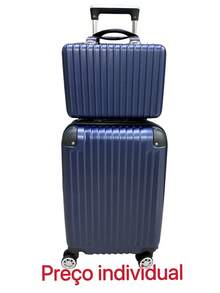 Carry-On Bag With Anti-Theft Zipper - 藍色 - 查看 2