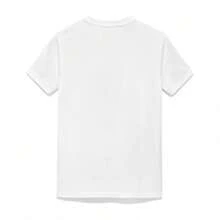 Summer New Men Printed T-Shirt Men Cotton Summer Harajuku O-Neck Casual Billie Summer Top 100%Cotton Hip Hop Street Tops.Jpg|Summer New Men's T-Shirt -Desire Life Shirt White Pop Punk High Quality Cotton Fashion Unisex T-Shirt.Jpg|Summer New Men's T-Shirt  T-Shirt White Singer  Short-Sleeved Retro Fashion Unisex Short-Sleeved Top.Jpg|Summer New Racing Print Pure Cotton Y2K Top Work Of Art Blue 992 Yangzed Shirt Large Size Crew Neck T-Shirt For Men And Women.Jpg|Summer New Release Of Oasis Band's Rock Punk Fashion Brand American Retro Casual Pure Cotton Men's Short-Sleeved T-Shirt.Jpg|Summer New T Shirt Men Women Harajuku T-Shirt Unisex Hip Hop  Printing Tshirt Casual Daily Tees Classic Short Sleeve.Jpg|Summer Short Sleeve Birthday 3-10 Years Children T-Shirt Boy Girl Clothing Lilo Stitch Cartoon Print Tshirt Cotton Top Baby Tee.Jpg|Summer Suitable For Boys And Girls Ages 3-14  Animated Cartoon Character Print Design O-Neck Lively Shor - White(白色)4 - 查看 2