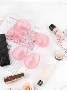 3-Piece Makeup Sponge Storage Box, Porous Moisture-Proof Transparent Beauty Sponge Holder, Powder Puff Cosmetic Egg Holder, Travel Portable Breathable Storage Box,For Holiday Beach, Bathroom Collection, Bedroom Collection, Large Capacity