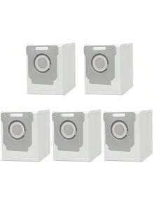 Roomba 替换吸尘器袋，兼容 IRobot Roomba I7、I7+、I3、I3+、I1+、I4、I4+、I6、I6+、I8、I8+、J7、J7+、S9、S9+ Plus、I & S & J 系列自动集尘袋 - 白色 - 查看 9