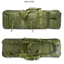 47in/39in Storage Backpack Hunting Range Carry Tactical Rifle Heavy Storage Case Bag - 綠色-47英寸 - 查看 2