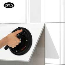 YUNRUX 2pcs New Modern Glass Suction Cups Heavy Duty Industrial Vacuum Suction Cups