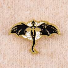 Épinglette en émail de dragon, épingles de revers, insignes sur sac à dos, broche pour femme, cadeau de vêtements, bijoux, accessoires de mode - NR11976 - Voir 6