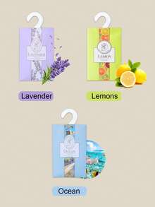 20 件悬挂式香囊，玫瑰、茉莉、薰衣草、百合等香味，适用于抽屉、壁橱、衣柜、浴室、汽车、情人节、拉玛装饰等节日