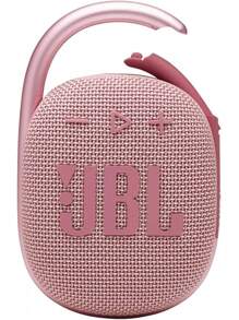 JBL Altavoz Bluetooth portátil mini JBL Clip 4 - Gran audio y graves potentes, mosquetón integrado, resistente al agua IP67 y al polvo, 10 horas de autonomía, altavoz para uso doméstico, exterior y viajes