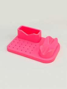 RANCAI 1PC Grinding Machine Display Shelf, Grinding Head, Drill Bit, Organization Box, Nail Art Tools, Nail Art Storage Box, Grinding Head, Plastic Material