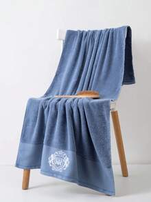 1 khăn tắm, màu xanh nhạt, hình chữ nhật 70*140cm, màu trơn tối giản, thêu chữ hoặc họa tiết; hoặc khăn tay 33*74cm hoặc khăn tay 34*34cm, mềm mại, thấm hút, nhanh khô, phù hợp cho cả nam và nữ, mọi mùa, thích hợp cho phòng tắm, khách sạn, du lịch, tiệc tùng, quà tặng ngày lễ, thẩm mỹ viện, bãi biển, ngoài trời, thể thao trở lại trường cho thẩm mỹ viện khăn tắm phòng tắm tại nhà cho thẩm mỹ viện, khách sạn thể thao, đồ dùng thiết yếu trong nhà, khăn tắm, khăn tắm chăm sóc da - xanh nhạt - Xem 11