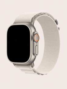 1 条尼龙表带，兼容 男女款，运动休闲柔软透气，带钩环，无扣表带，易于佩戴，兼容 38/40/41/42/44/45/46/49 毫米，兼容 Series Ultra/10/9/8/7/6/5/Se/4/3 替换表带，佩戴舒适，