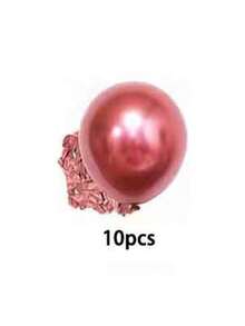 10/50/100pcs 5inch(12.7cm) Chrome Metallic Balloons, Gold Color Silver Color Pink Blue Green Purple Red Party Balloons For Wedding Decor, Birthday Party Decor, Anniversary Decor, Graduation Decor, Holiday Decor, Indoor Outdoor Decor, Home Decor, Room Decor,Christmas Decor
