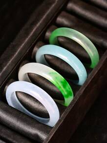 Natürliches Quarz Eis Blumen Jade Armband. Transparente Eis Jade Heilserie Gletscherkorn Quarz Stein Armband. Modischer Luxus Schmuck für Frauen, geeignet für den täglichen Gebrauch (kommt mit Geschenkbox)