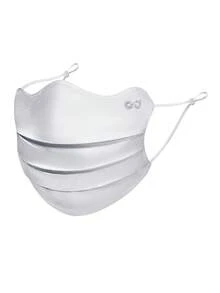 1 件女士优质桑蚕丝粉色面罩，防紫外线耳挂式面罩，轻便透气，适合骑行、高尔夫、高端丝绸面罩 - 粉色 - 查看 9