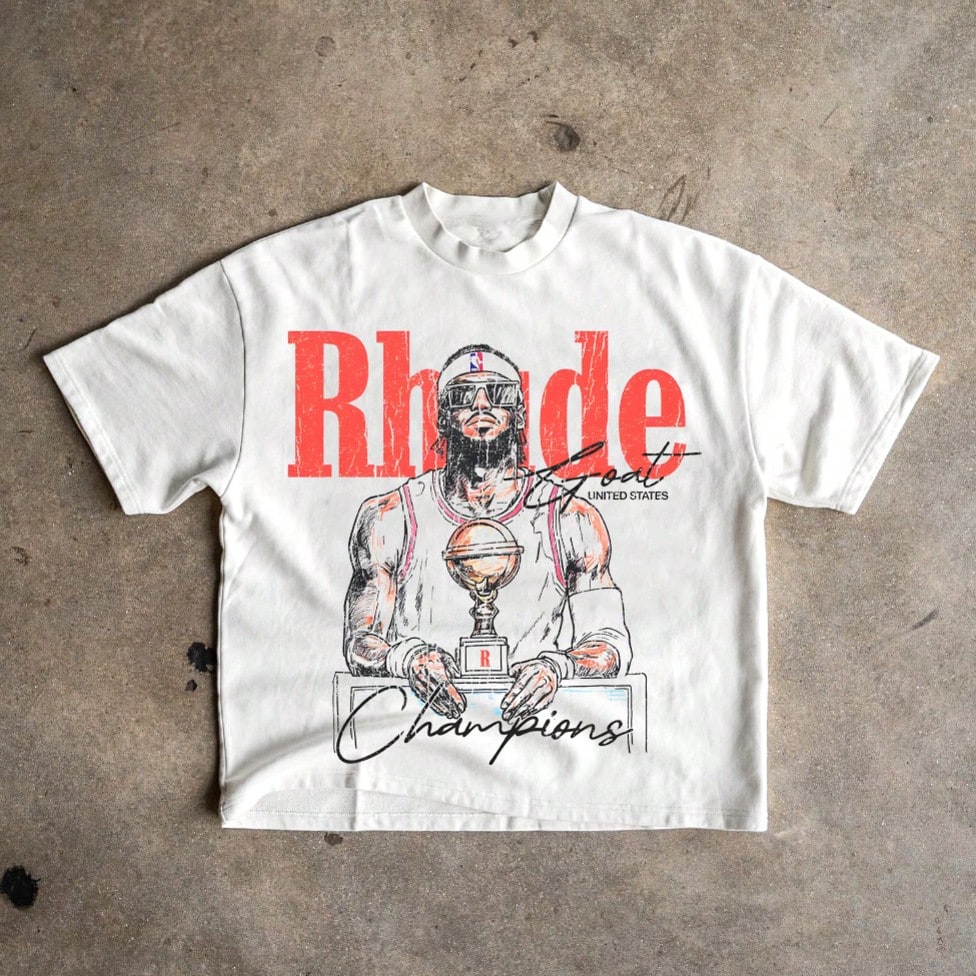 Camiseta con estampado retro de nueva moda para hombres