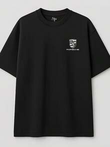 911 RS Unisex T-Shirt 100% Cotton Streetwear New Arrival Shipping Various Colors!! PLUS SIZE - Black - View 2