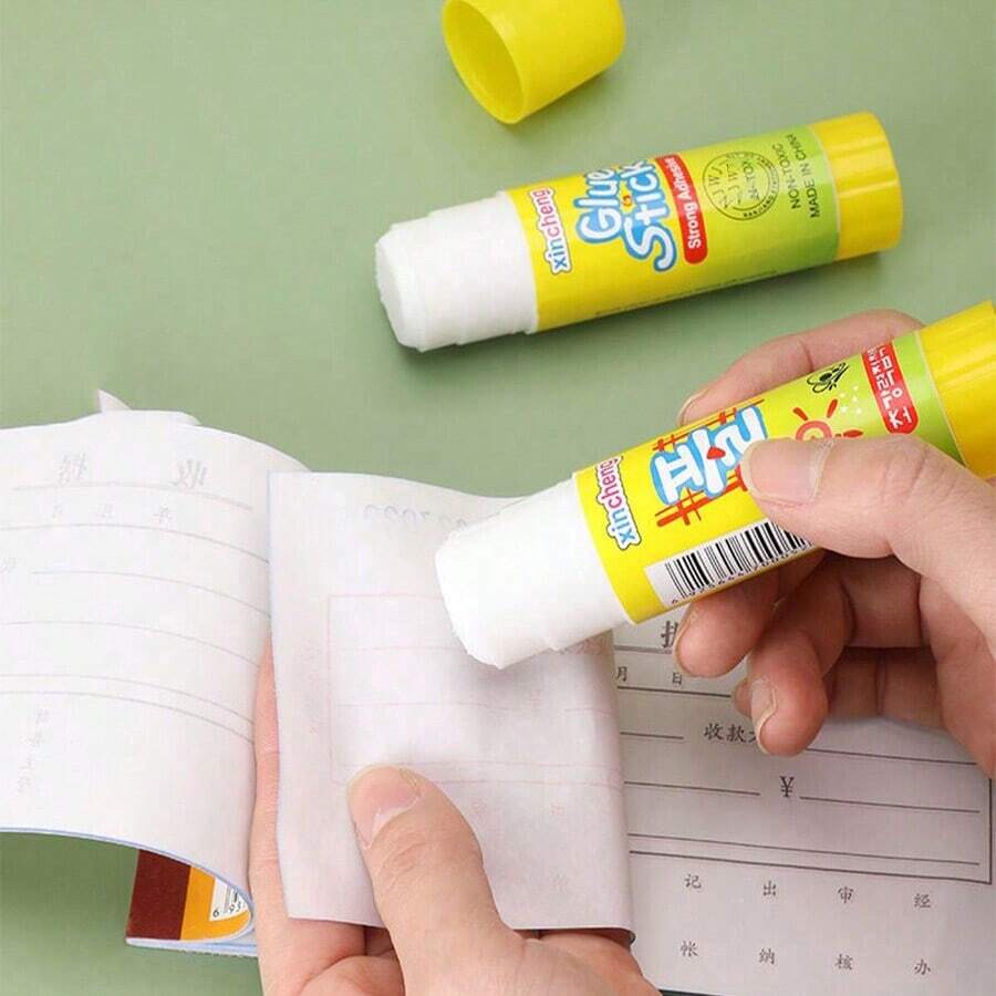 1/5 szt. Klej w sztyfcie o wysokiej lepkości, klej do domu i biura, do papieru artystycznego DIY, kart fotograficznych, papeterii