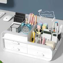 Desktop Makeup Organizer Cosmetic Storage Box Jewelry Nail Polish Drawer Organizer Container Lipstick Sorting Sundries Cases