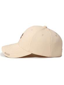 1pc Unisex Solid Color Casual Letter Embroidered Baseball Cap, Versatile Polyester Snapback Hat For Outdoor Activities And Daily Wear - Multicolor - View 8