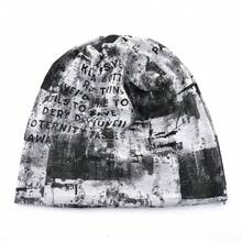 1pc Destroyed Tie-Dye Unisex Beanie | Dystopian Grunge Streetwear Hat | Spring Fall Genderless Knit Cap For Women Men - Multicolor - View 8