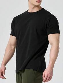 Men T-Shirts & Tanks - Black - View 1