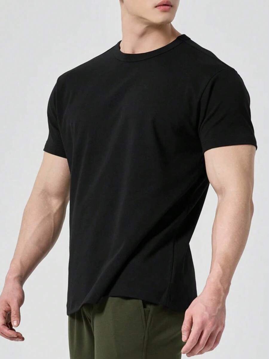 Men T-Shirts & Tanks - Black - View 1