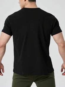 Men T-Shirts & Tanks - Black - View 3
