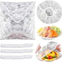 300 Food Lids With Elastic Fresh-Keeping Bags For Food Storage, Food Storage Bags For Storing Food, Vegetables, And Fruits