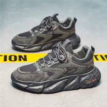 Men Chunky Shoes - Black - View 5