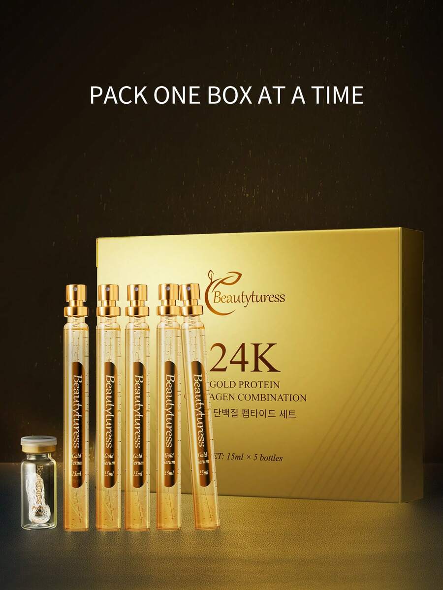 Set Kolagen Pengangkat Instan untuk Semua Kulit - Melembapkan & Mengencangkan dengan Benang Infusi Protein untuk Meningkatkan Keremajaan Wajah, Hadiah Ideal untuk Wanita di Hari Ulang Tahun, Hari Valentine - Redwood - View 1