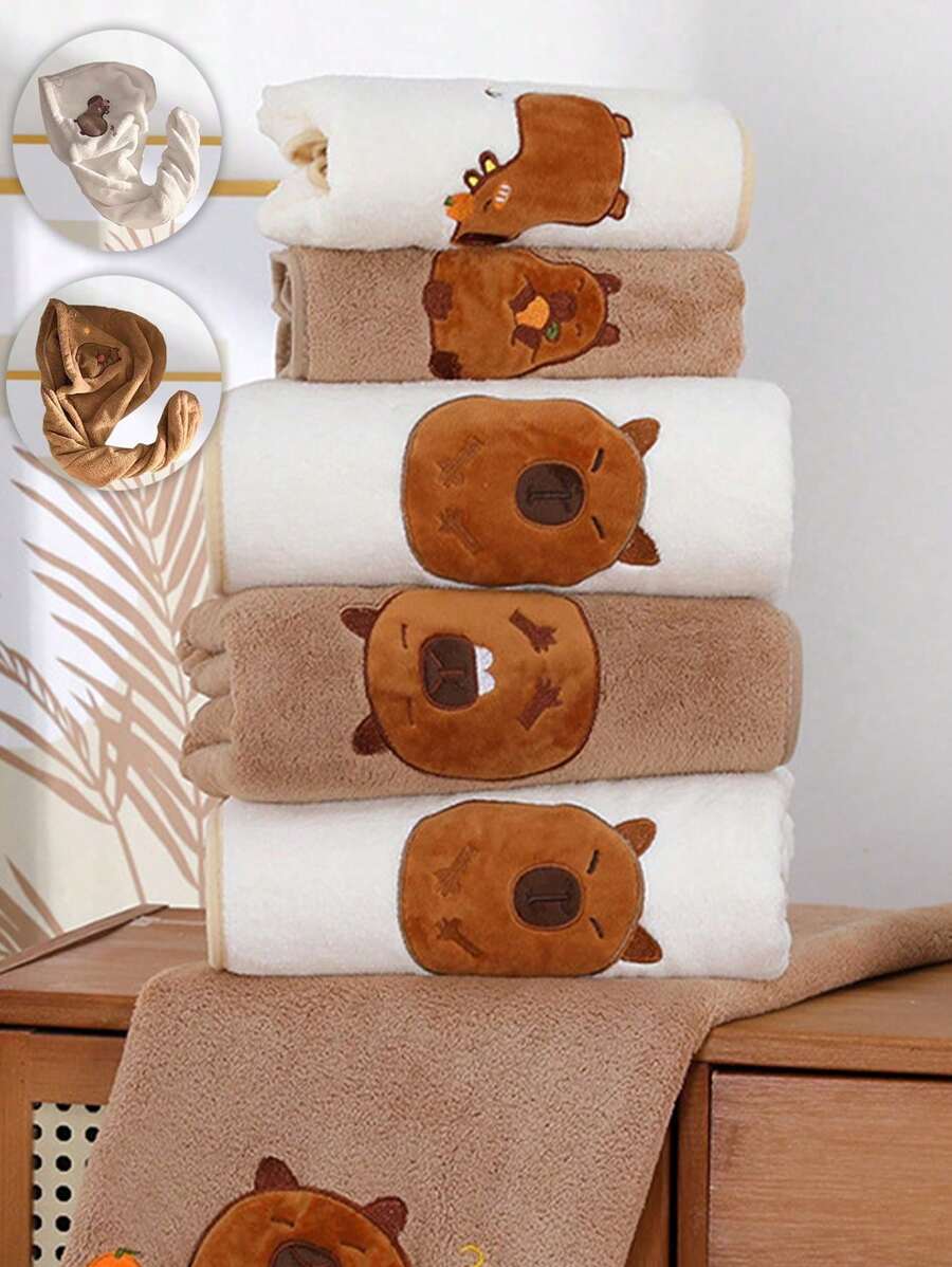 1pc/2pcs/3pcs Super Soft & Large Coral Fleece Bath Towel, Quick Dry, Non-Shedding, Sauna Towel, Highly Absorbent, Ultra Soft (Lightweight & Thin), Guest Towel, High Quality, Bathroom Accessory, Best Gift For Partner Shower Towels For Beaty Salon, Hotel Sports,Home Essentials, Towel, Skin Care