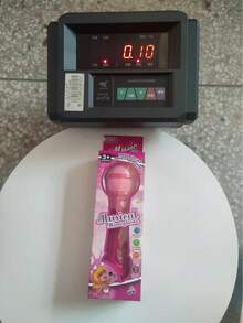 1 件儿童双音无线麦克风，唱歌放大器麦克风玩具，动态音效和高保真音频，适合男孩和女孩，生日/毕业礼物，颜色随机