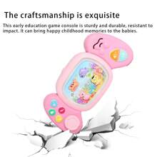 Brinquedo musical para bebês de 1 ano ou mais, brinquedos musicais e iluminados para crianças de 12 meses ou mais, instrumento de teclado com efeitos sonoros, brinquedos de piano com cérebro grande para o primeiro presente infantil