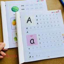 2 Books/Set English Tracing Books - ABC Writing Practice Workbooks - Handwriting Exercises - Learn To Write Alphabe - White - View 1