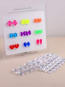 Nail Polish Swatch Dots Round Nail Color Swatches Clear Transparent Nail Polish Display Nail Sample Swatches With Adhesive Sticker For Gel Polish Nail Swatch Book