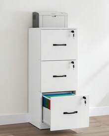 Filing Cabinets - 白色 - 查看 4