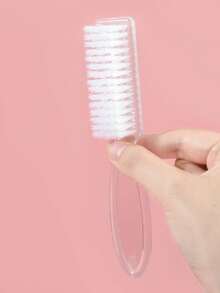 Cọ phủi bụi móng tay cán dài trong suốt có tay cầm bằng nhựa, cọ phủi bụi đa năng, lông mềm, cán thẳng, cọ phủi bụi móng tay, đầu vuông, cọ phủi bụi, nhựa trong suốt, màu trong suốt, 2 chiếc - Trong sáng - Xem 6