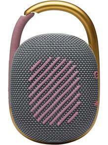 JBL Altavoz Bluetooth portátil mini JBL Clip 4 - Gran audio y graves potentes, mosquetón integrado, resistente al agua IP67 y al polvo, 10 horas de autonomía, altavoz para uso doméstico, exterior y viajes
