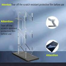 1pc Universal Acrylic Headphone Hanger Rack, Removable Desktop Display Stand, Suitable Compatible With PS4/Switch Game Controller And Headset