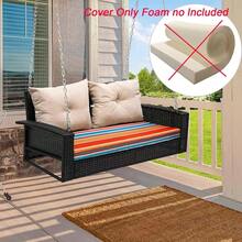 Local Delivery- Outdoor Cushion Slipcovers Waterproof 4 Pack Patio Chair Seat Cushion Covers With Zipper And Tie, 22 X 20 X 4 Inch, Replacement Cover Only - Stripes Multicolor - View 6