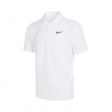 Nike Men's AS M NKCT DF POLO SOLID T-Shirt, Knitted Polo Shirt, DH0858-100 - White - View 1