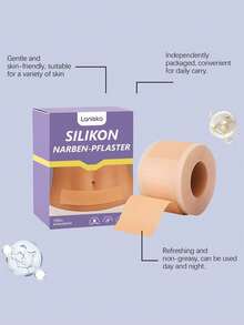 1 Caja de Parches Reutilizables para Cubrir Tatuajes, Tono Natural de Piel, Duraderos y que no se Pelan Fácilmente - Marrón - Ver 4