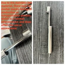 1 Stück Edelstahl Kern-Entferner für Obst, 304 rostfrei, ergonomischer Griff für Apfel, Birne, Kirsche, Pflaume, unverzichtbar für Camping & Küche, leicht zu reinigen, ohne Batterie, Outdoor-Kochausrüstung, praktisches Küchenutensil, spülmaschinenfest (Farbe & Stil können variieren)