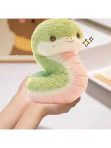1pc 2025 New Arrival Cute Plush Snake Doll, Stuffed Animal Doll Birthday Gift, Lucky Charm, Valentine's Day Gift, Easter Gift