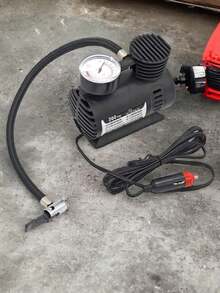 AirePortátil Plus Compresor de aire, mini compresor de aire portátil, bomba de inflador de neumáticos eléctrico - Negro - Ver 4