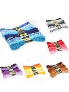 7.5m/Roll 8/50/100pcs/Set Jewelry Line Cross Stitch Bracelet Beaded Wire Wire Handmade DIY Hairpin Wrap Wire Embroidery Embroidery Embroidery Embroidery (No Elastic) - Jewelry Making Line - View 3