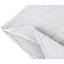 Hestenve Mens Short Sleeve Cuban Camp Guayabera Shirt Linen Cotton Hippie Beach Button Down Shirts - 5-米色 - 查看 10