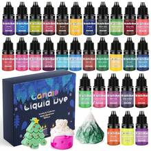 10/30 Warna 5ml Pewarna Cair Lilin Aromaterapi Konsentrat Tinggi Set Pewarna Lilin Buatan Tangan DIY - Pigmen lilin 5ml - View 10