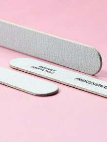 50/30/10pcs Thin Wood Sandpaper Nail Files, 100/180 Mesh Wood Sandpaper Grinding Files, 180/240 Mesh Double-Sided Polishing Files, Professional Manicure Polishing Files, Boat-Shaped Pedicure Double-Sided Wooden Polishing Files, Suitable For Natural Nails, Home Salons, Crystal Nails, Etc. - Multicolor - View 5