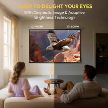 XGODY Proyector inteligente Android 11, 18000LMS, 1080p, 4K, 3D, 5G, WiFi, enfoque automático, video, cine en casa, BT 5.2