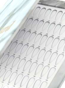 160/216/320 Colors Marbling Nail Display Book Nail Polish Books With Fake Nails Tips False Nails Styles Showing Book Nails Tool,1pc Nail Display Book * False Nail * Number Stickers/SetChristmas